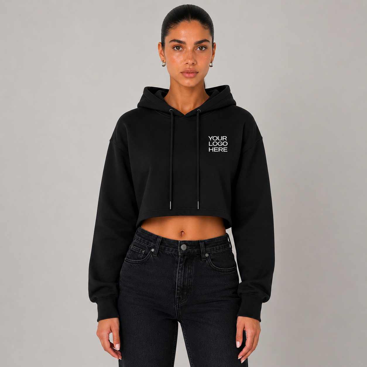 CROPPED HOODIE