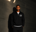 Quater Zip Sweat Shirt