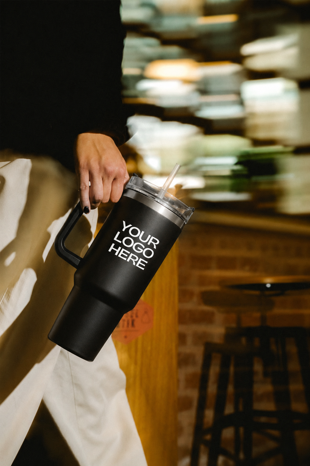 40 oz Tumbler With Lids Straw