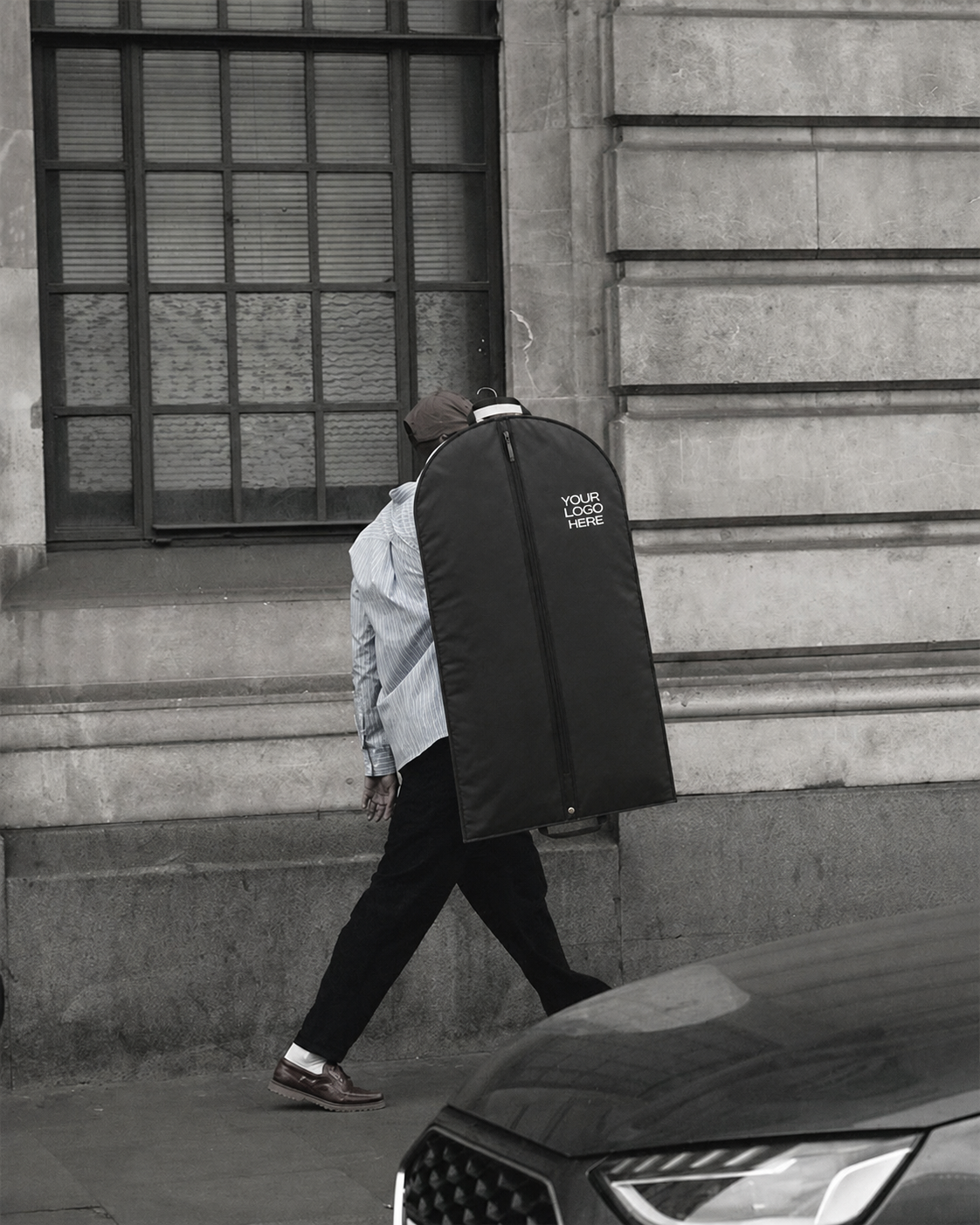 Black Non Woven Garment Bags