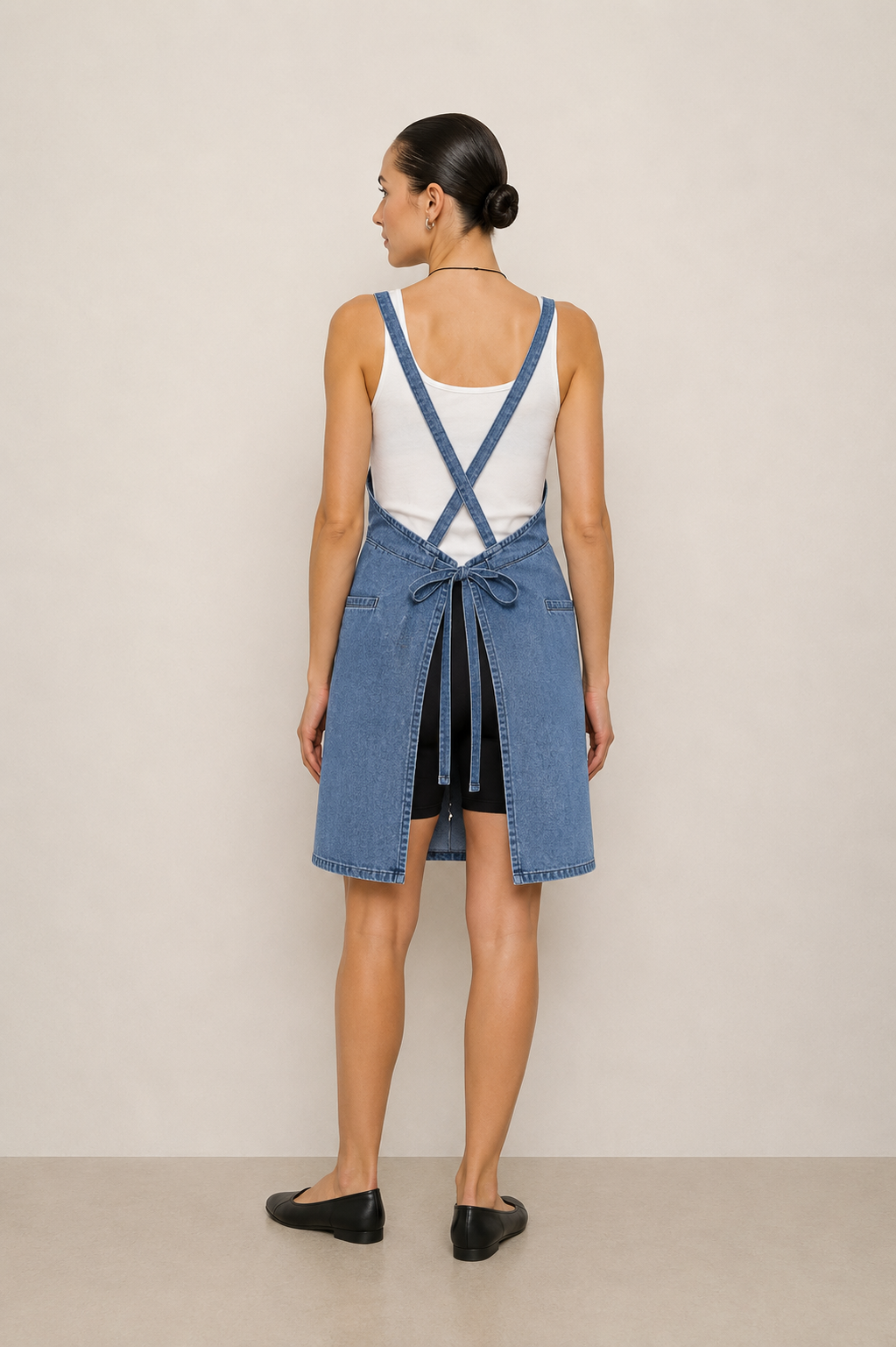 Washed Denim Apron
