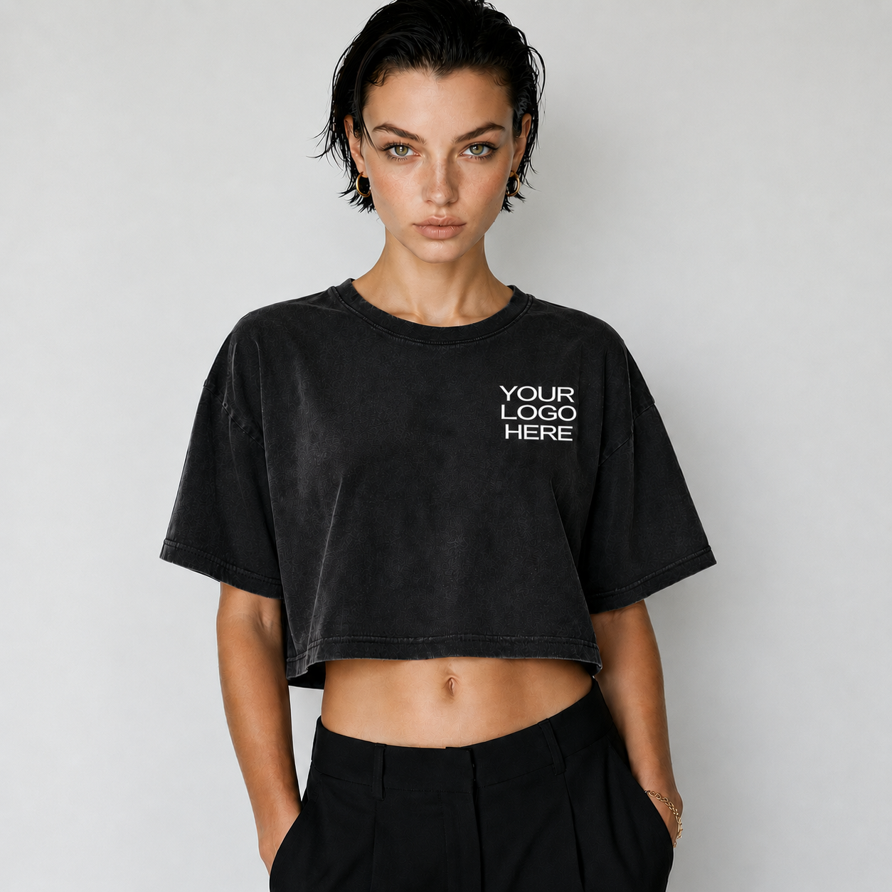 Cropped Vintage Tee